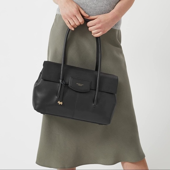 RADLEY LONDON Burnham Beeches Flap Leather Shoulder Bag - Picture 1 of 10